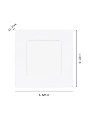 64606 Светодиодный встраиваемый светильник FUEVA 1 PRO, 5,5W(LED) в интернет-магазине в Санкт-Петербурге