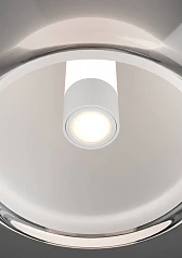 купить 390462 Светодиодный торшер с регулировкой цветовой температуры MENORCA, 1X7W 1X1,6W(LED) ,2200-6500K, 700lm, сталь, никель черный, белый в интернет-магазине в Санкт-Петербурге