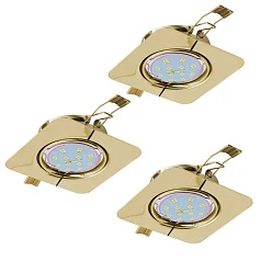 94403 Комплект из 3-х светод. встраив. светильников PENETO в интерьере в Санкт-Петербурге