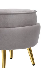 стильные Пуф Pearl Adorn Grey в Санкт-Петербурге