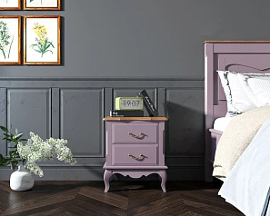 купить Тумба leontina Lavanda на два ящика арт ST9302/2L в интернет-магазине в Санкт-Петербурге
