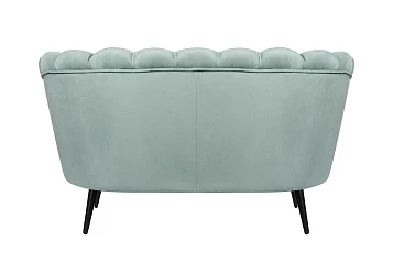 Диван ракушка Pearl Double Green на черных ножках в Санкт-Петербурге