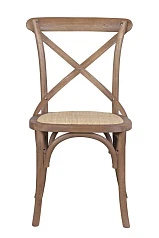 Стул Cross Back Brown в интерьере в Санкт-Петербурге
