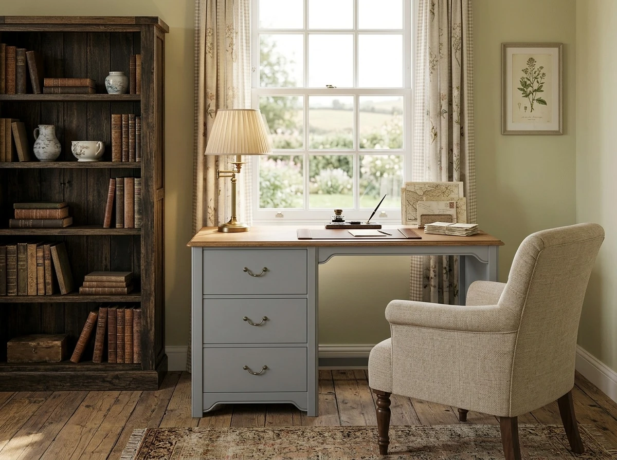 купить Рабочий стол с ящиками "Оливия (Olivia)" арт GB3002/7040 в интернет-магазине в Санкт-Петербурге