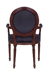 красивый Мягкий стул с подлокотниками Delo Kora Arm Black в Санкт-Петербурге