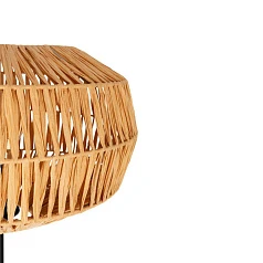 купить красивые 44146 Торшер SHELDON, 1X40W(E27), сталь, черный, натуральный в Санкт-Петербурге