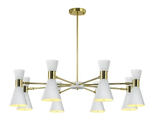 фото Люстра Elisium 8 White в интерьере в Санкт-Петербурге