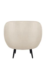 заказать Мягкое кресло Benee Beige на черных ножках в Санкт-Петербурге