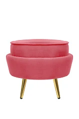 фото Пуф Pearl Adorn Karmin в интерьере в Санкт-Петербурге