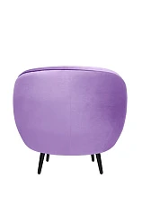 заказать Мягкое кресло Small Benee Purple на черных ножках в Санкт-Петербурге