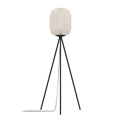 фото 44104 Торшер BELGRAVE, 1x60W(E27), сталь, черный, бумага, белый в интерьере в Санкт-Петербурге