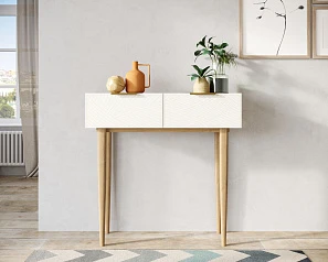 красивые Консоль с двумя ящиками "Line" LN16/GR1/beige в интернет-магазине в Санкт-Петербурге