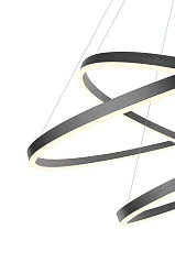 Люстра Orblaze 3 rings 800 black в Санкт-Петербурге