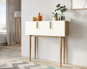 фото Консоль с тремя дверками "Line" LN15/GR1/beige в Санкт-Петербурге
