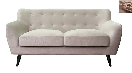 купить Мягкий диван Albert 7 цвет коричневый ширина 190 см в Санкт-Петербурге