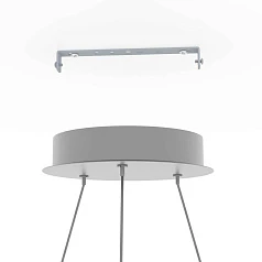 заказать 390247 Люстра диммируемая MONTEMILONE в Санкт-Петербурге