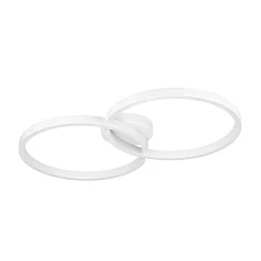 фото 900954 Потолочный светильник AMANDOLO, 19,5W(LED), 2400lm, L675, B380, H65, алюминий, сталь, белый/пластик, белый в Санкт-Петербурге