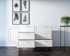 купить Комод "Andersen" на 6 ящиков арт AN06WH в интернет-магазине в Санкт-Петербурге