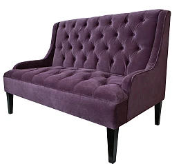 Диван Sommet Purple в интерьере в Санкт-Петербурге