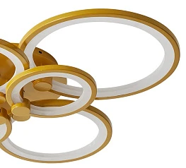 купить Люстра Oris 6 rings gold в Санкт-Петербурге