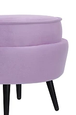 Пуф Pearl Adorn Purple на черных ножках в интернет-магазине в Санкт-Петербурге