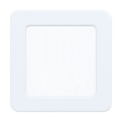 заказать стильные 99162 Светодиодный встраиваемый светильник FUEVA 5, 5,5W (LED), 117х117, ET26, 650lm, 3000K, сталь, белый/ в Санкт-Петербурге