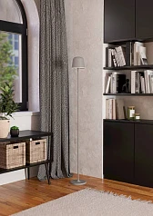 красивые 901749 Аккум. торшер сенсорн., димм. MANNERA-L, H1400, 4,3W(LED), IP54, 2400K, 3000K, 4000K, 440lm, алюминий, сталь, серый/пластик, белый в интернет-магазине в Санкт-Петербурге