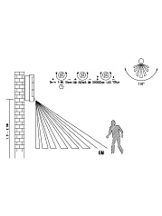 99568 Уличный настенный светильник CITY в интерьере в Санкт-Петербурге