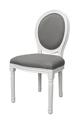 купить стильный Дизайнерский обеденный стул модерн Volker Grey and White в интернет-магазине в Санкт-Петербурге