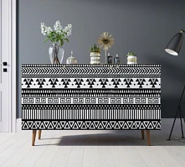 купить красивый Комод "Berber" три дверки 19 принт арт BB01/Print_19 в интернет-магазине в Санкт-Петербурге