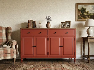 купить красивые Большой комод "Одри (Odri)" 4 дверки арт od2145/3031 в Санкт-Петербурге