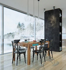 купить красивые Стол и шесть стульев из коллекции "Aquarelle" арт Aqua-2 в Санкт-Петербурге