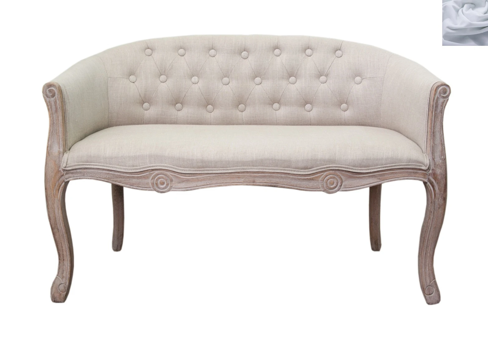 Дизайнерский двухместный диван Kandy Double Mocca цвет серый на заказ в интернет-магазине в Санкт-Петербурге