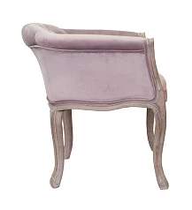 Низкое кресло Kandy Pink Velvet в Санкт-Петербурге
