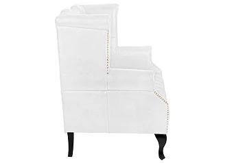 купить Кожаный дизайнерский диван лофт Royal Sofa White в интернет-магазине в Санкт-Петербурге