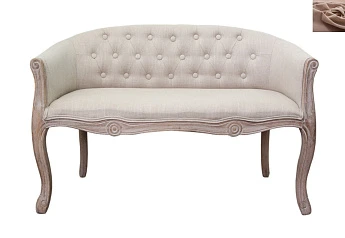 Дизайнерский двухместный диван Kandy Double Mocca цвет коричневый на заказ в интернет-магазине в Санкт-Петербурге