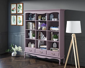 стильный Стеллаж Leontina Lavanda тройной арт GS27/3L в Санкт-Петербурге