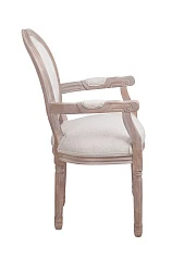 Мягкий стул с подлокотниками Volker Arm Beige V2 в Санкт-Петербурге