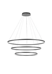 купить Люстра Orblaze 3 rings 600 black в Санкт-Петербурге