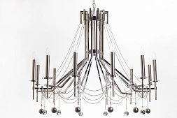 красивые Люстра Rocco Silver 12 в интернет-магазине в Санкт-Петербурге