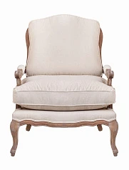 Мягкое полукресло с подлокотниками Niro Rattan Beige на заказ в Санкт-Петербурге