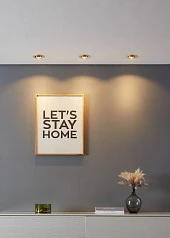 купить красивые 900746 Комплект встраиваемых диммируемых светильников SALICETO, 3X6W (LED), 2700K, 1350lm, ?88, алюминий, матовый никель в Санкт-Петербурге