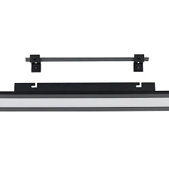 900822 Потолочный светильник  SALOBRENA 1, 38W (LED), 4000K, 4700lm, L1195, B100, H45, алюминий, черный / пластик, белый в интерьере в Санкт-Петербурге