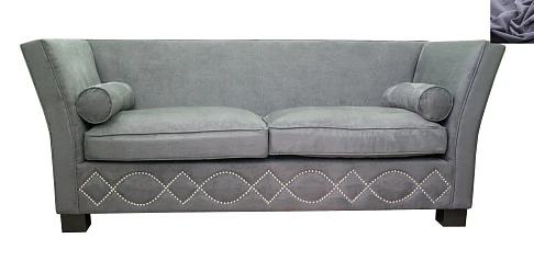 красивый Диван арт-деко Volte темно-серый на заказ в Санкт-Петербурге