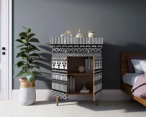 красивый Комод "Berber" большой принт 19 арт BB12/Print_19 в интернет-магазине в Санкт-Петербурге
