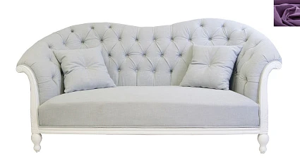 купить стильный Французский диван Velina фиолетовый в интернет-магазине в Санкт-Петербурге