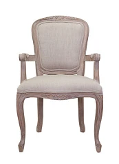 купить стильный Мягкий стул с подлокотниками Gran Arm Beige в Санкт-Петербурге