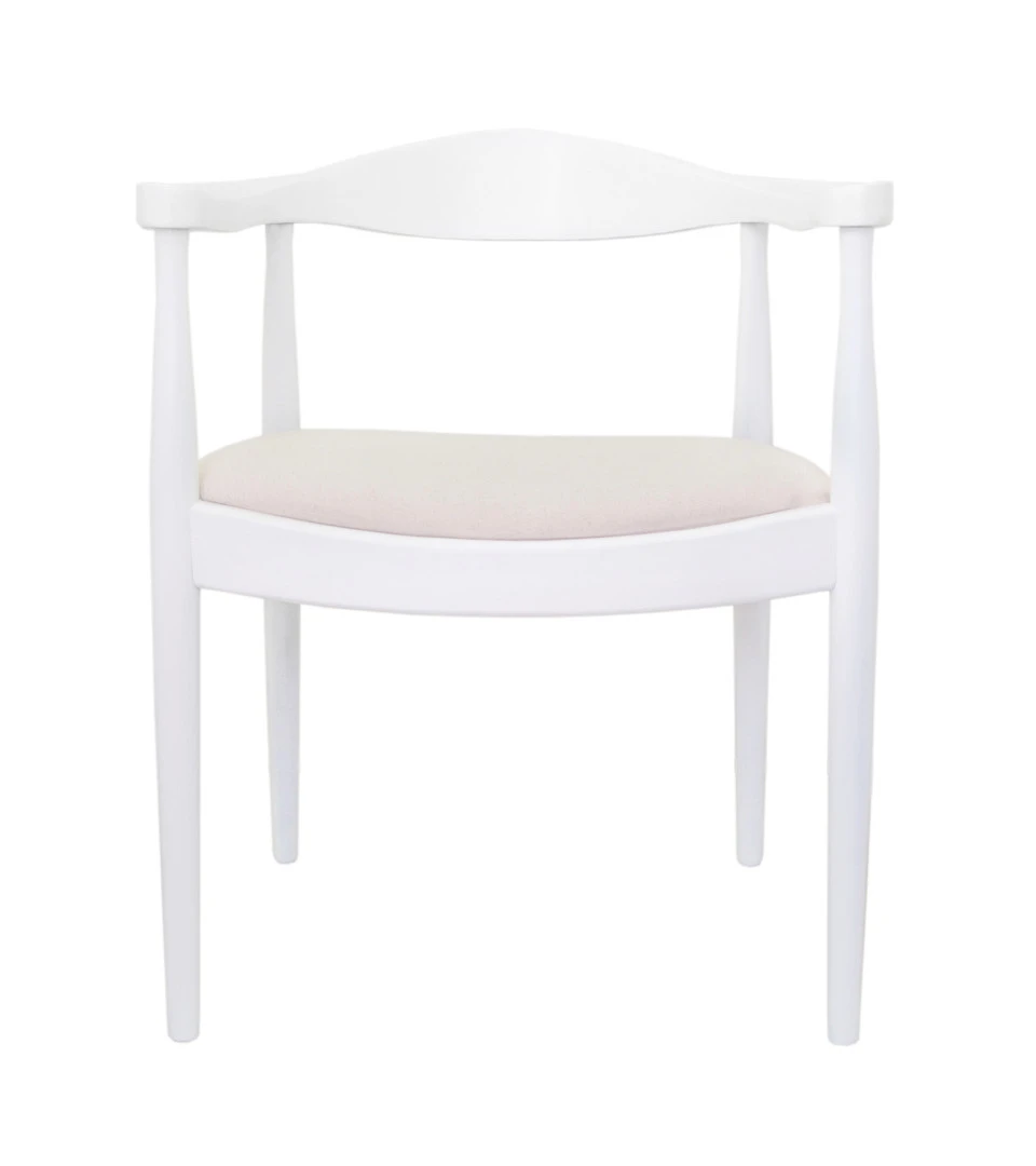 стильный Венский стул с подлокотниками Carlo White на заказ в Санкт-Петербурге