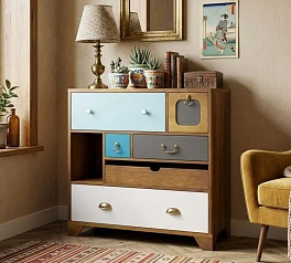 купить Комод малый «Акварель (Aquarelle)» 6 ящиков арт RE-52 в Санкт-Петербурге