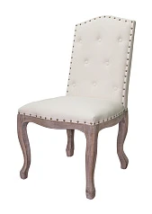 фото Дизайнерский обеденный стул Melis Beige в интерьере в Санкт-Петербурге